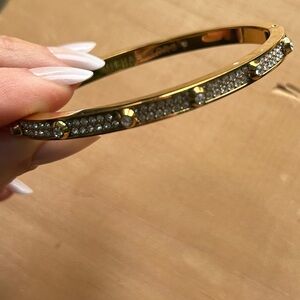 Michael Kors Gold Studded Bangle